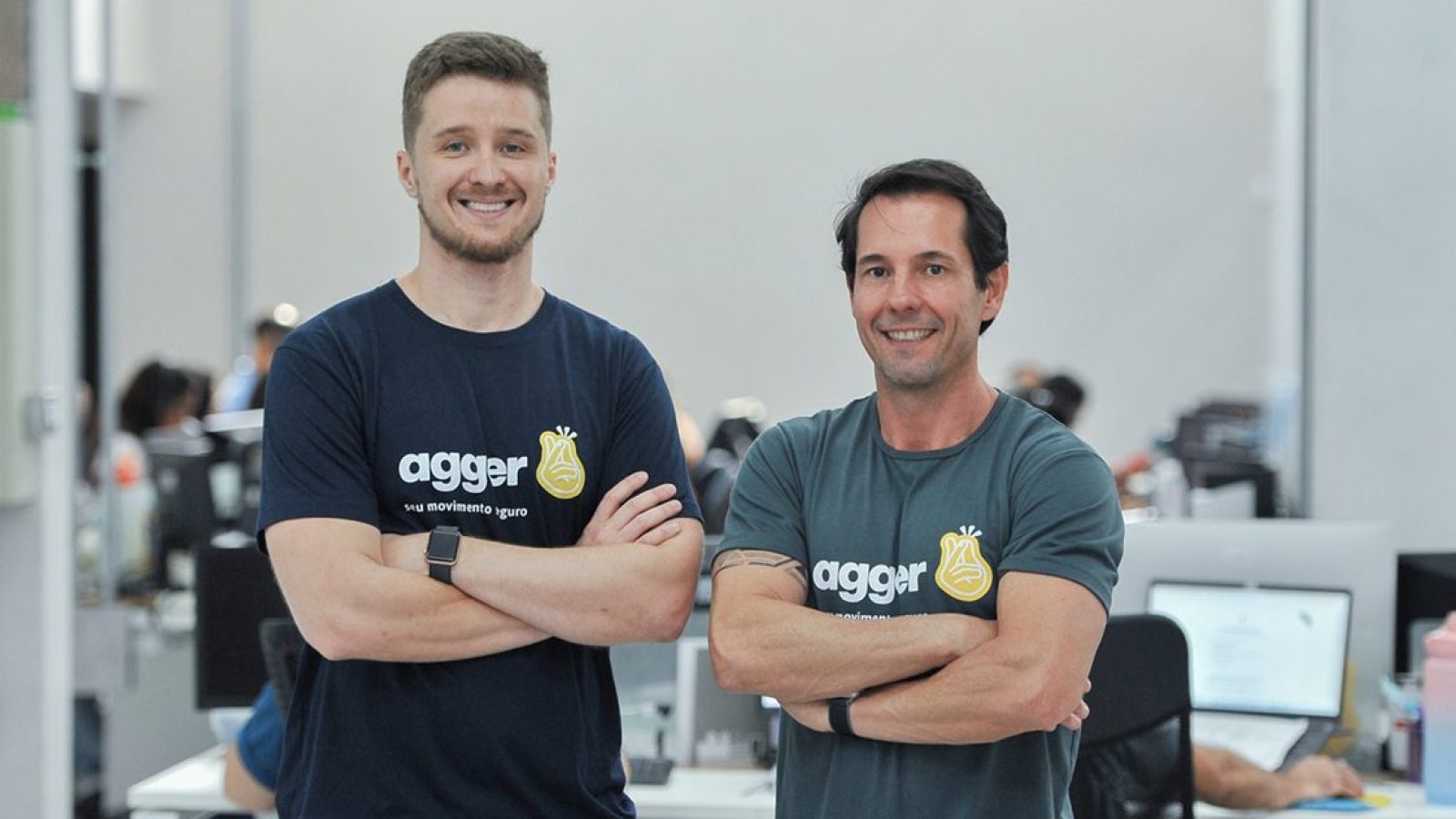 CEO Gabriel Ronacher e COO André Marques (Billy)