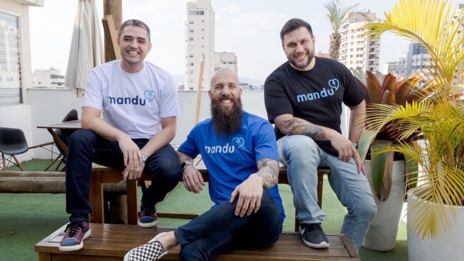 Carlos Manga, Rogério Cunha e Thiago Vigliar Carlos Manga, Rogério Cunha e Thiago Vigliar