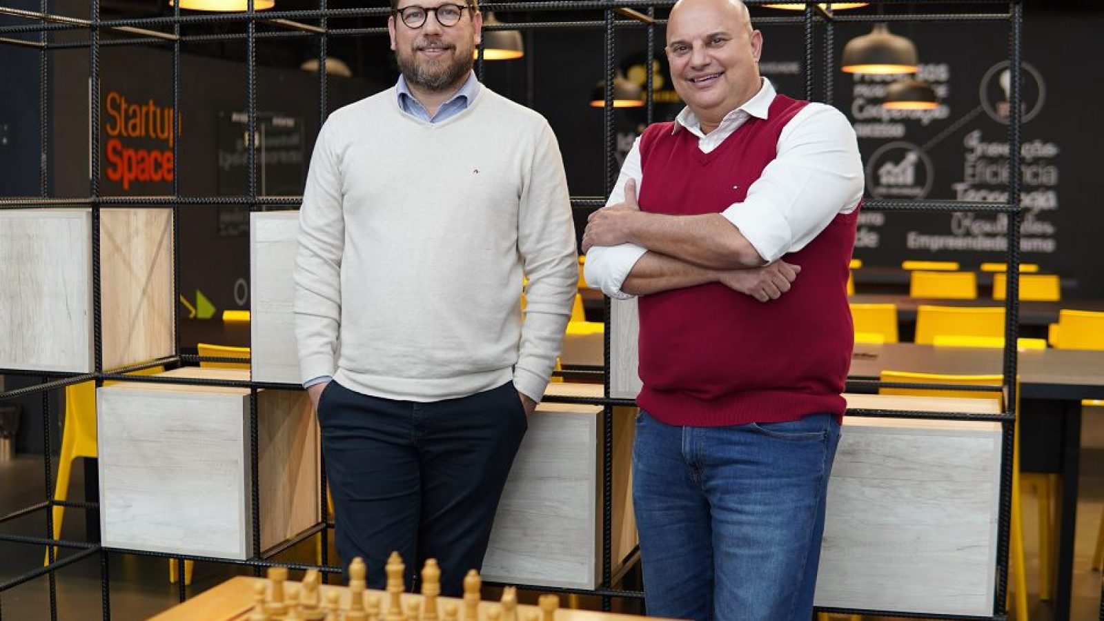 DPOnet CEO Ricardo Maravalhas, co-fundador e CEO, e Marcelo Martins, co-fundador e CRO. Foto: divulgação.