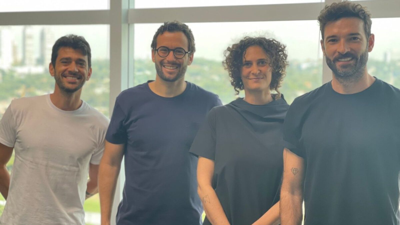 Daniel Prianti e Beto Sirotsky, da BPoll, e Karina Rehavia e Lucas Mello, da Ollo, continuam na liderança das companhias. Foto: divulgação.