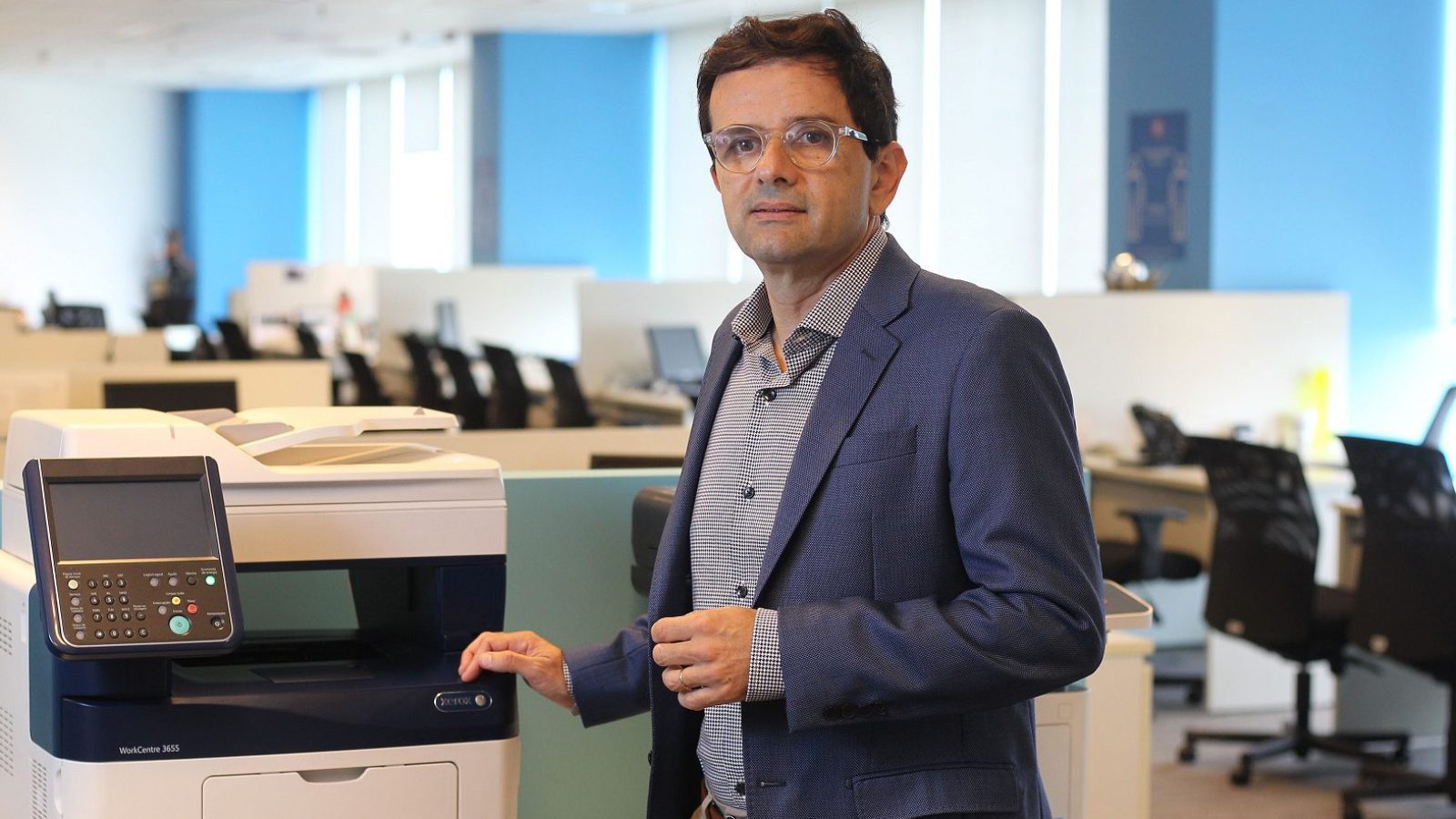 SÃO PAULO 03/02/2022 ECONOMIA PREDIDENTE DA XEROS DO BRASIL RICARDO KARBAGE Foto: Alex Silva/Estadão (enviado pela assessoria de imprensa).