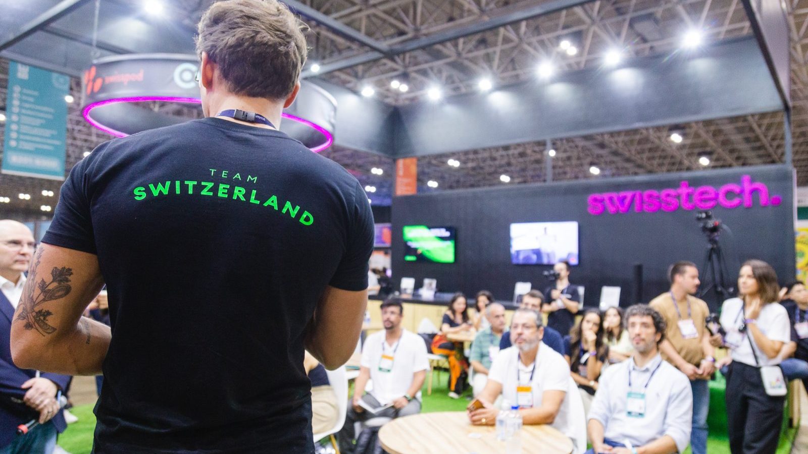 Swisstech Pavilion 2023 – divulgação (1) Foto: divulgação.