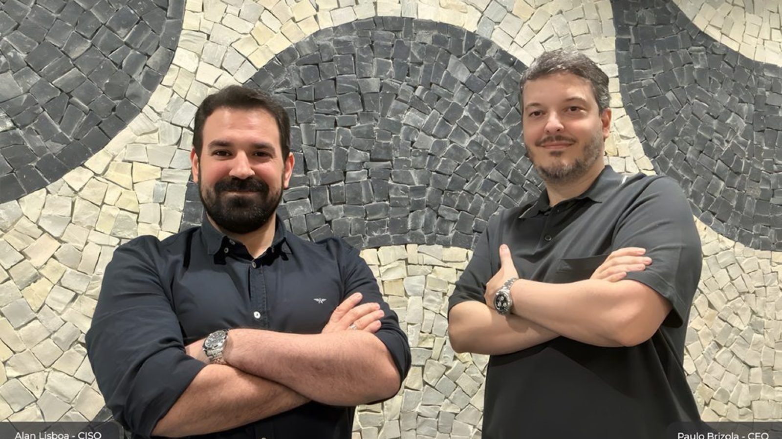 Alan Lisboa, Diretor de Segurança da Informação e Paulo Brizola, CEO da Multiledgers Alan Lisboa, Diretor de Segurança da Informação e Paulo Brizola, CEO da Multiledgers