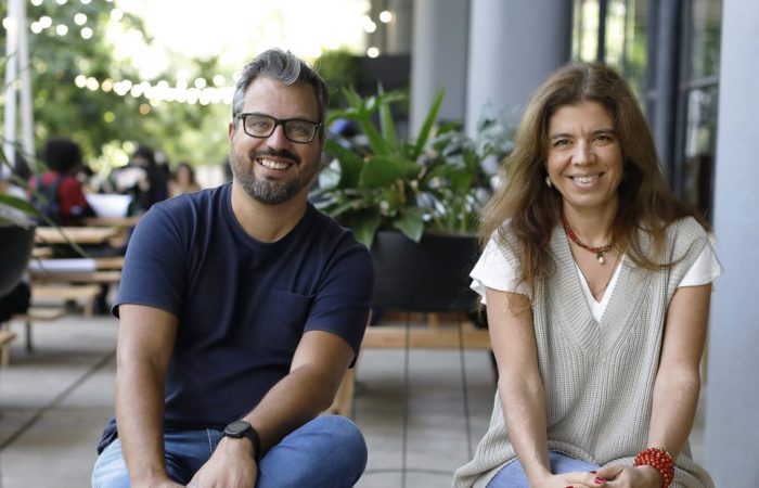 André Nunes, diretor da Beta-i Brasil e Renata Ramalhosa, CEO da Beta-i Brasil. Foto: divulgação.
