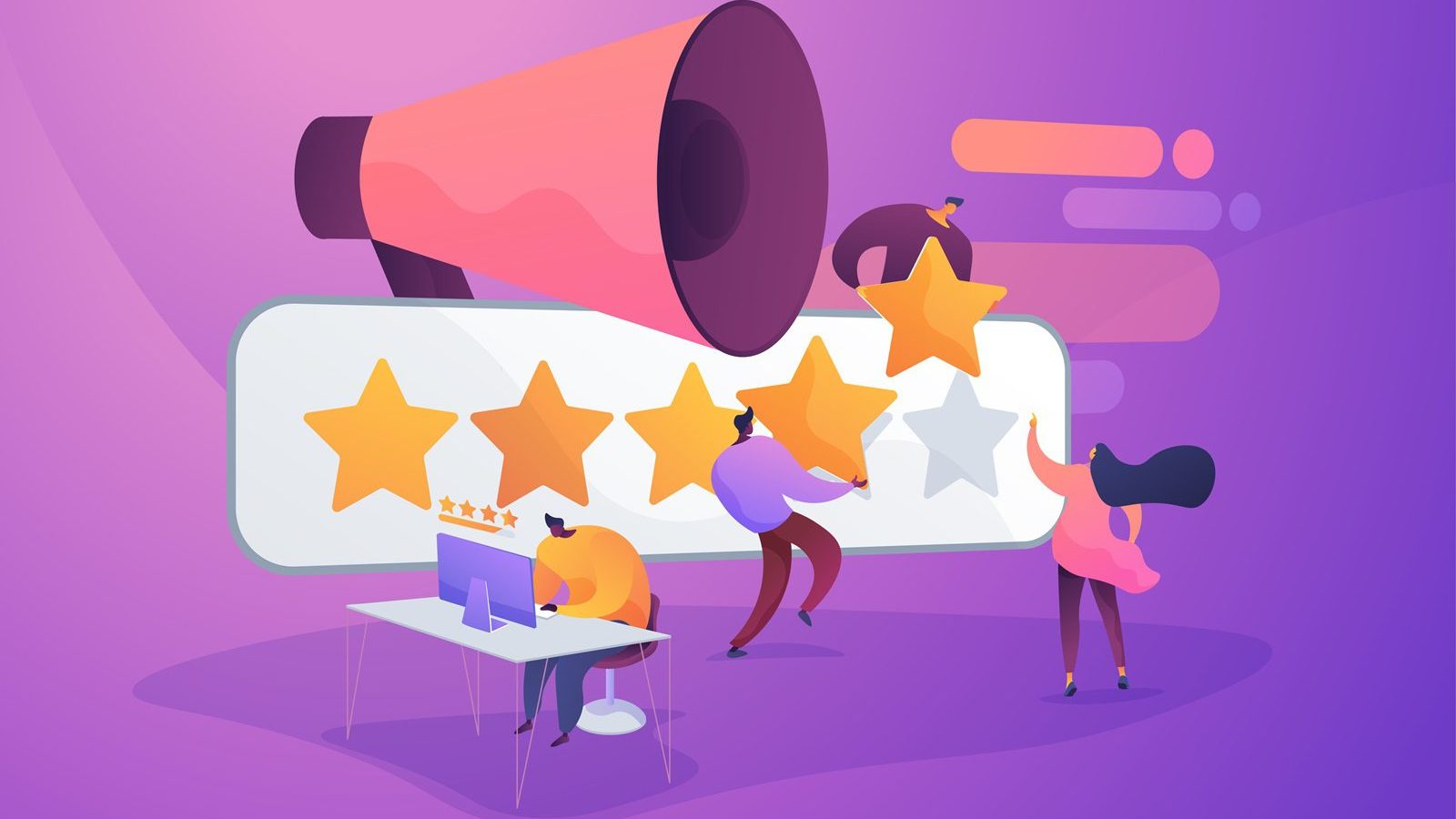 Rating concept vector illustration Foto: Visual Generation/AdobeStock