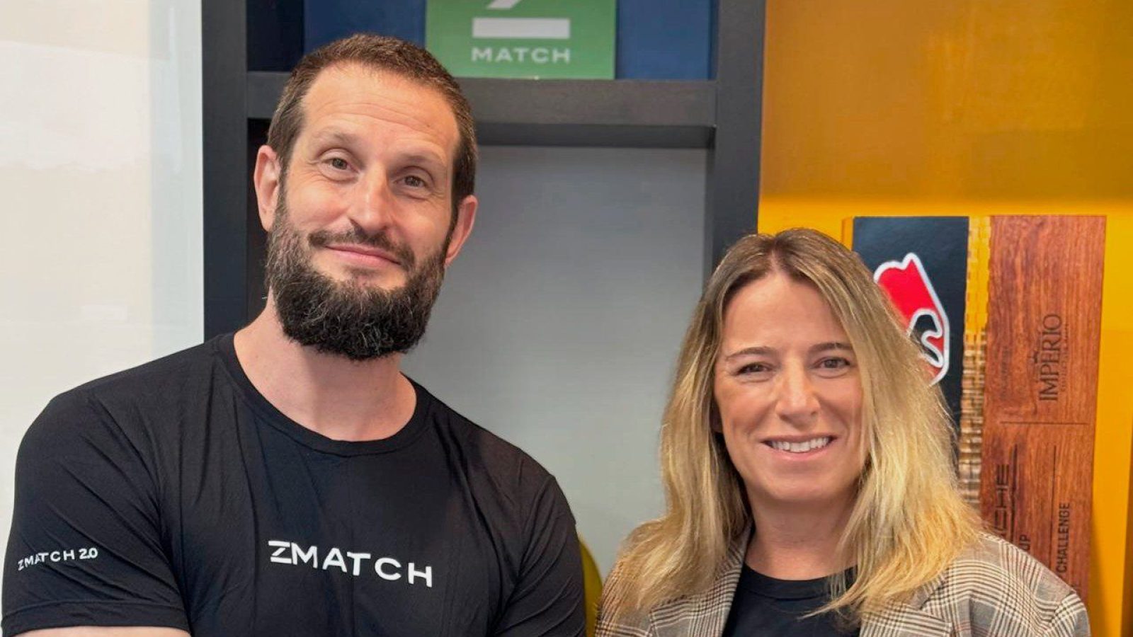 Moises Herszenhorn e Renata Porto, co-CEOs da zMatch