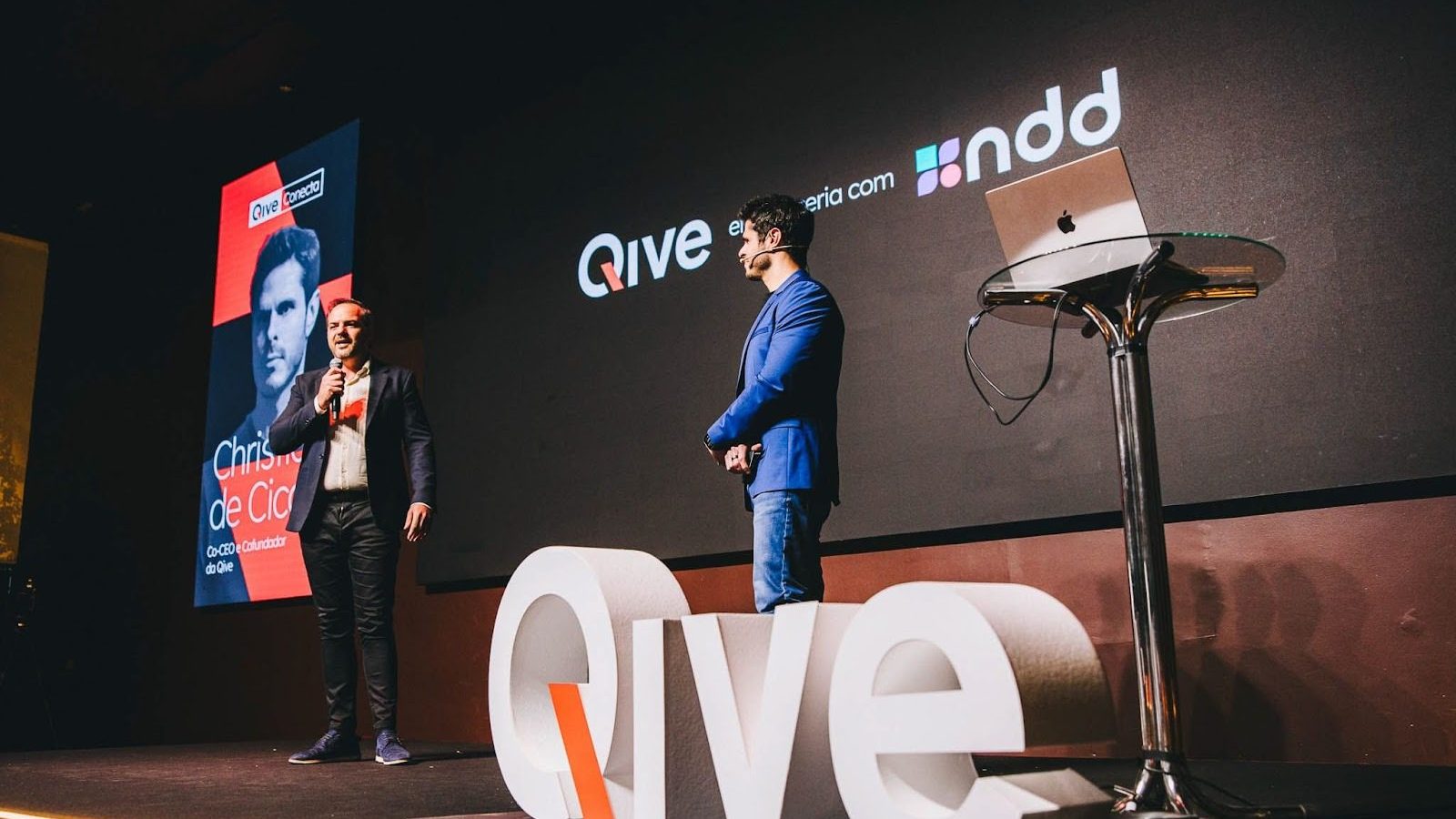 Alceu Keller e Christian de Cico. Foto: Lais Lima Moss.