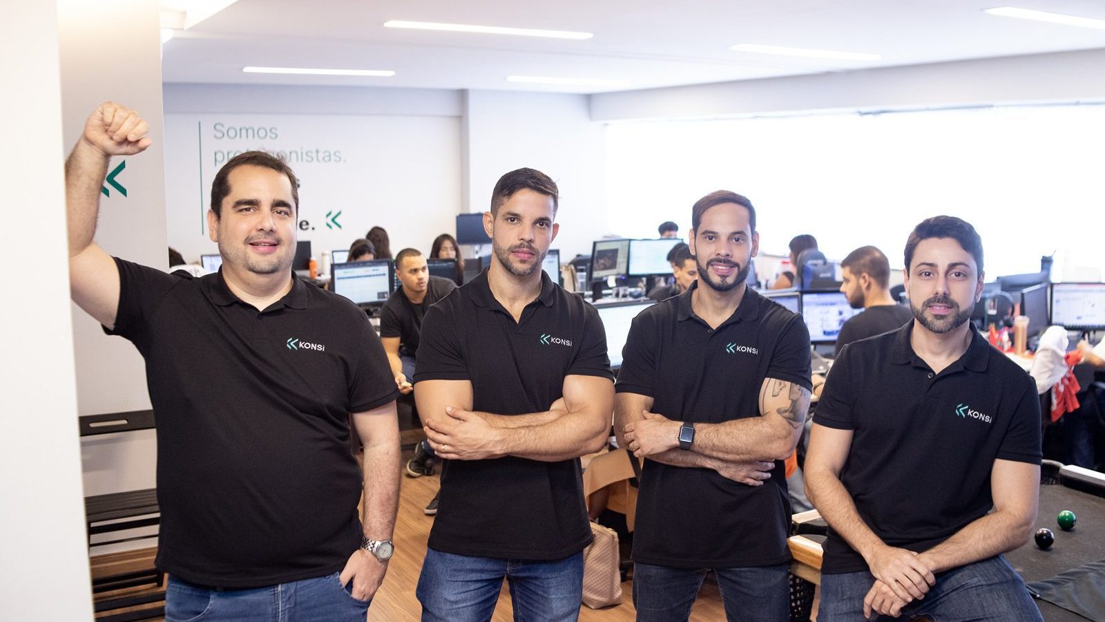 Rafael Seixas, Rodrigo Fontes, Paulo Fontes e Bruno Barreto. Foto: divulgação.