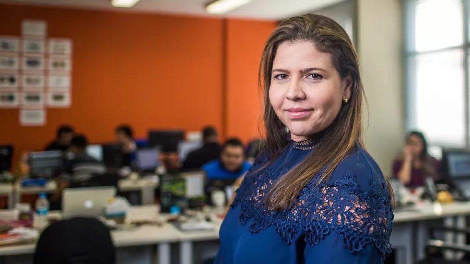 mulher Milene Rosenthal, cofundadora da Telavita. Foto: divulgação.