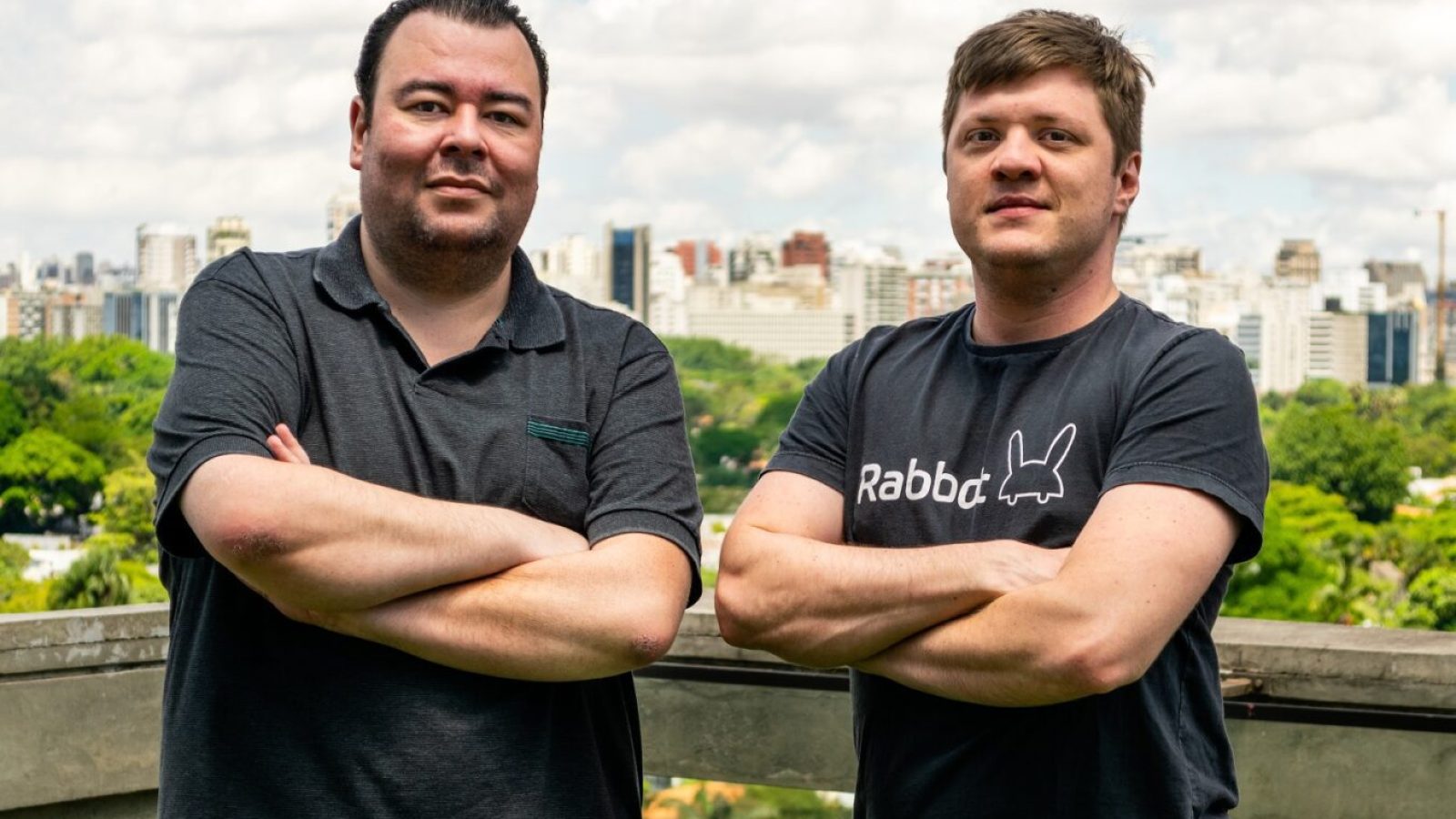 Julio Herrerra (CTO) e Bruno Pelikan (CEO). Foto: divulgação.