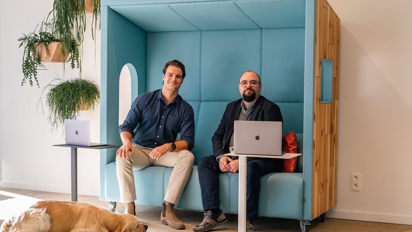 Peter Wallens (CEO) e Alex Reis (CTO). Foto: divulgação.