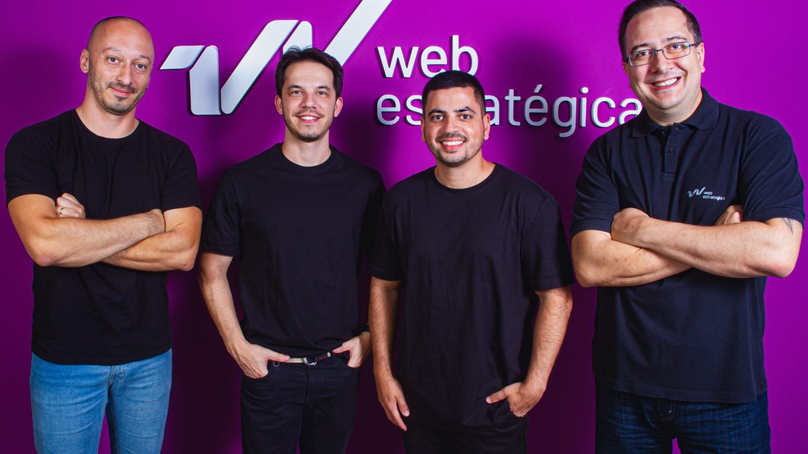 unnamed (10) Da esquerda para a direita: o diretor de vendas Anderson Fagundes, o CEO Everton Andrade, o diretor de operações Cristian Magalhães e o CMO Rafael Rez.